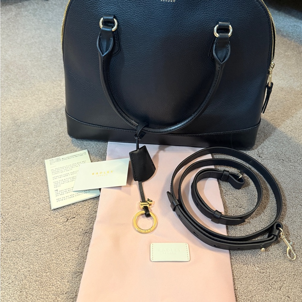 RADLEY LONDON Anchor Mews Black Crossbody Bag